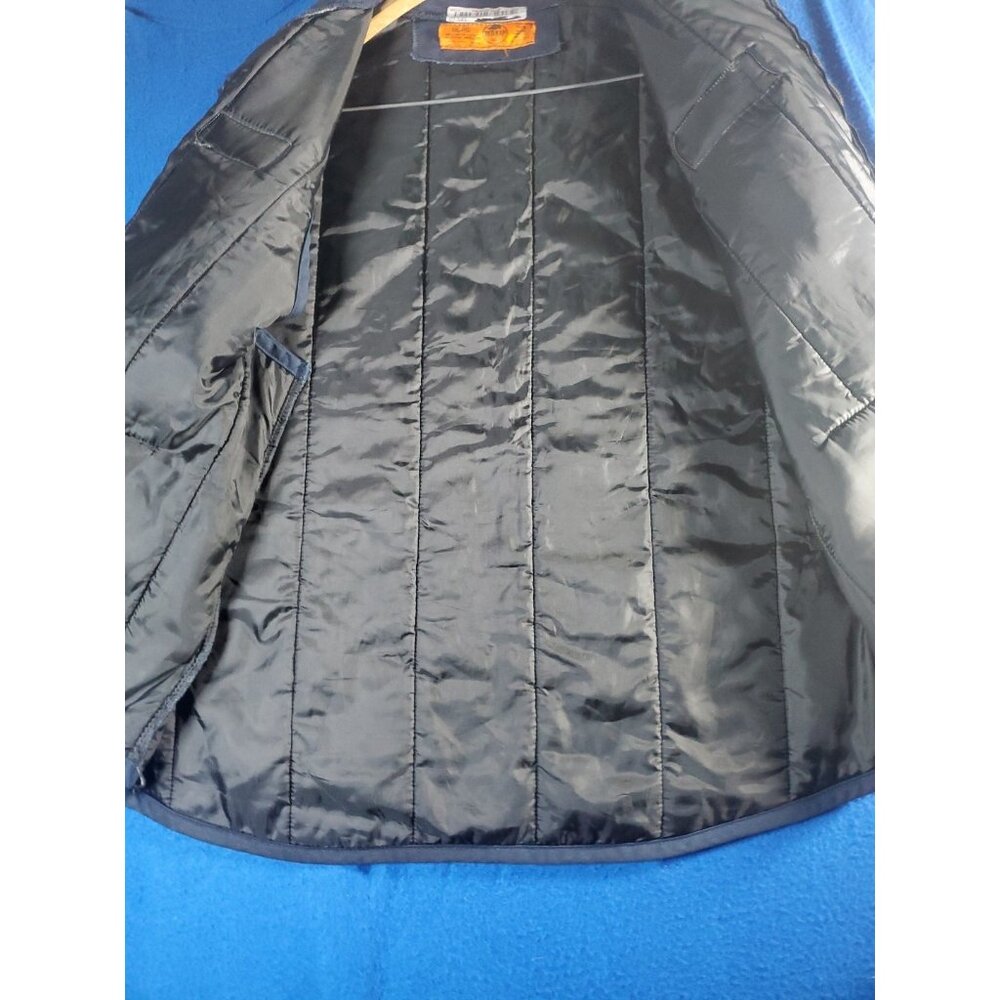 Red Kap Vest Men's XXL Blue Insulated Work Mechanic Full Zip Uniform Mieretti - Picture 3 of 11